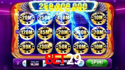 Biblioteca de slots populares na Bet29